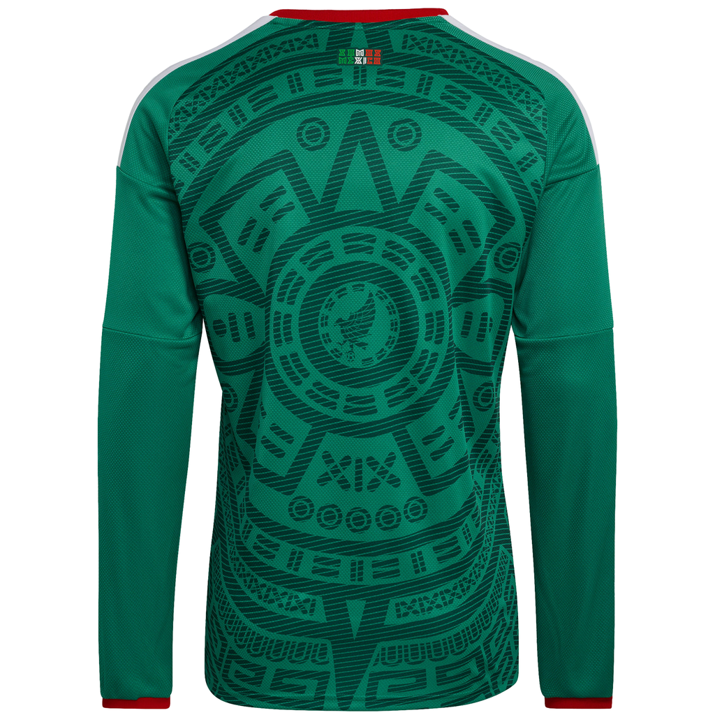 Mexico 2026 Men's Long Sleeve Home Stadium Jersey - Soccer Jersey
