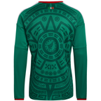 Mexico 2026 Men's Long Sleeve Home Stadium Jersey - Soccer Jersey