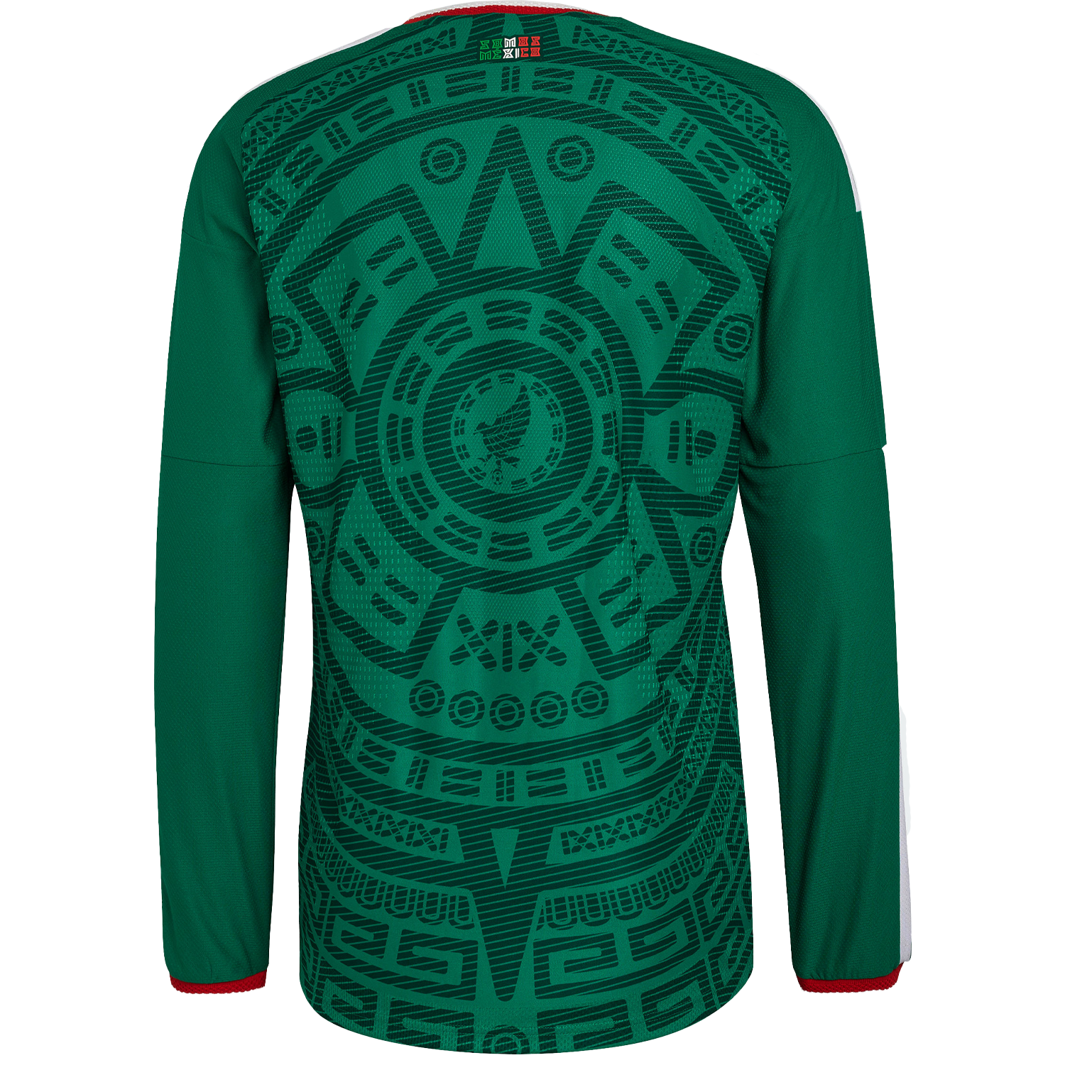 Mexico 2026 Men's Long Sleeve Home Authentic Match Jersey - Soccer Jersey
